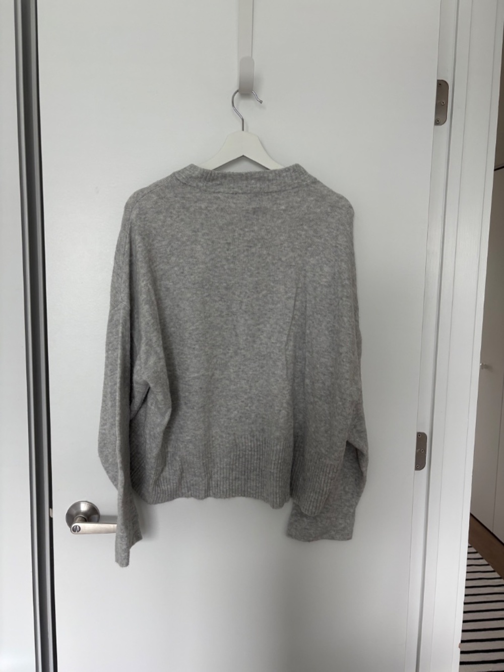 A New Day Women's Mockneck Sweater, Grey, Size Small - Picture 2 of 3
